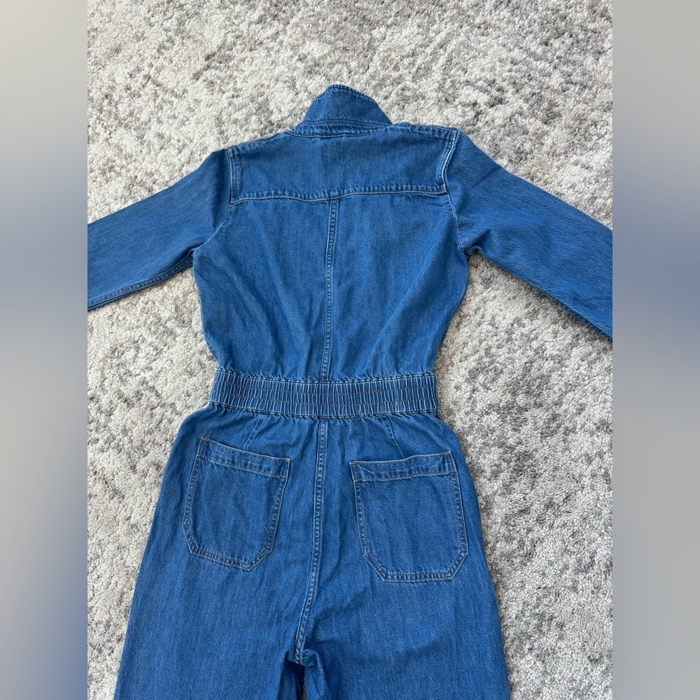 Women’s J.Crew denim jumpsuit size 2 - Picture 11 of 15